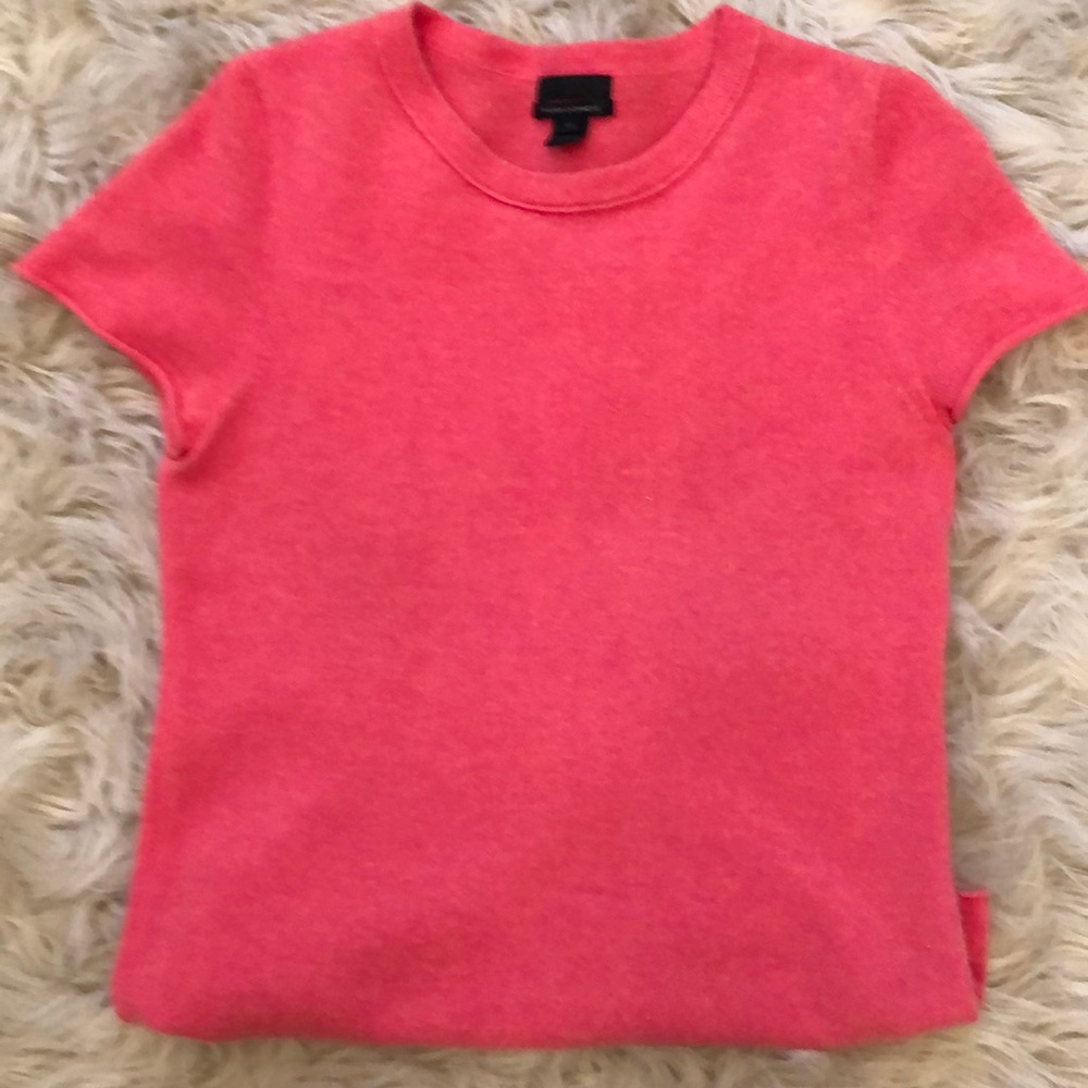 Jcrew Cashmere shirtsleeve sweater